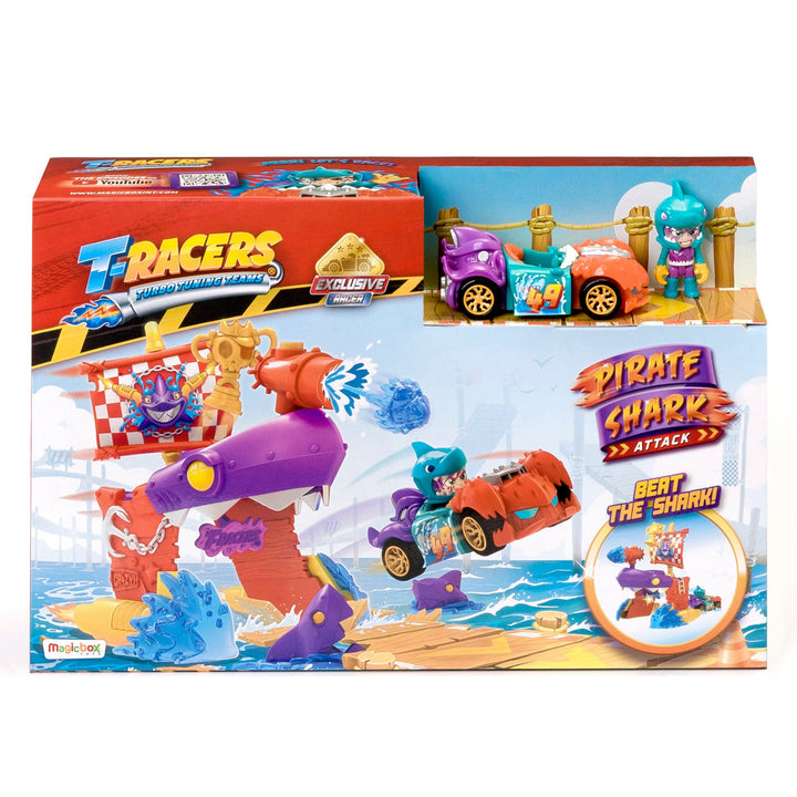 T-Racers Pirate Shark Playset ексклузивно превозно средство