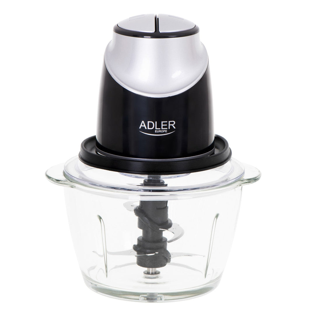 Adler AD 4082 300W шредер със стъклена купа и ножове от неръждаема стомана