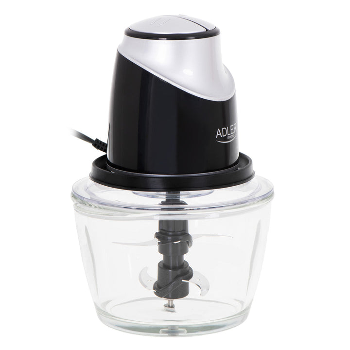 Adler AD 4082 300W шредер със стъклена купа и ножове от неръждаема стомана
