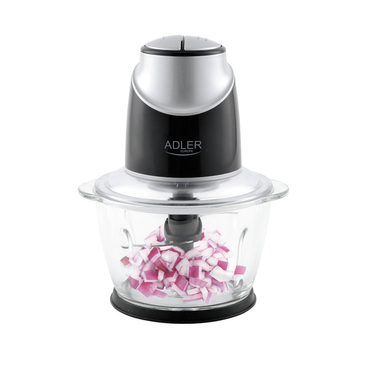 Adler AD 4082 300W шредер със стъклена купа и ножове от неръждаема стомана