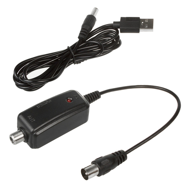 DVB-T MUX 8 насочена телевизионна антена + 5 V USB захранване