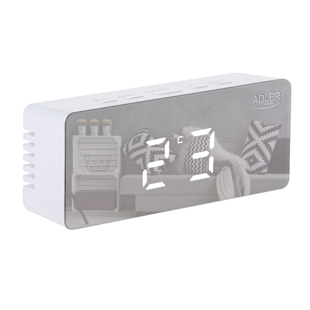 Аларма с LED дисплей и термометър Adler AD 1189 W