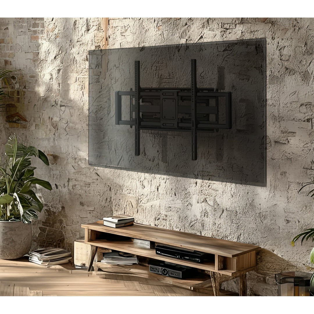 Икономичен телевизионен монтаж Maclean, макс. VESA900x600, 60-120", 120 кг, черен, MC-482