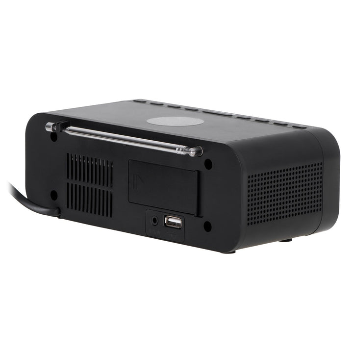 FM радиобудилник с безжично зарядно устройство и Bluetooth - Adler AD 1192B
