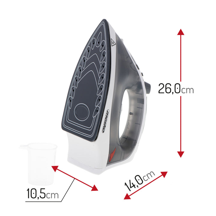 Пароуправление Mesko, мощност 2800 W, керамична подложка, MS 5037