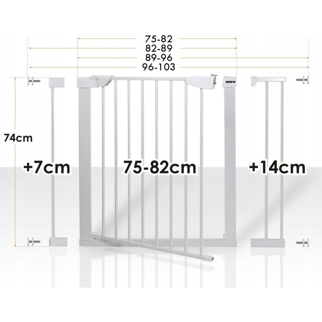 Врата за безопасност, стълби 75–103 cm HanksKids