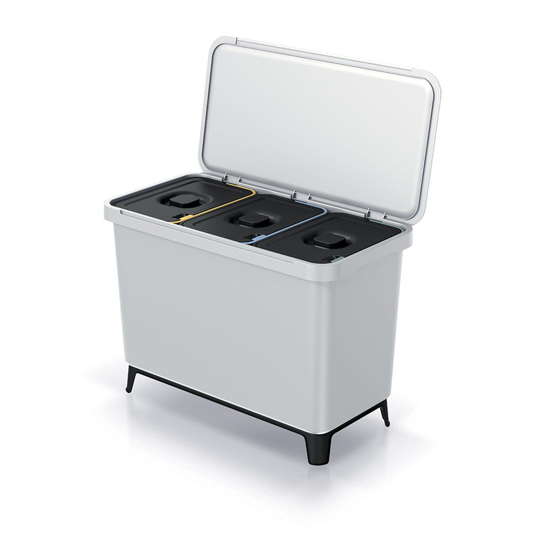 Keden SYSTEMA кош за сортиране на отпадъци - 3x10 сив
