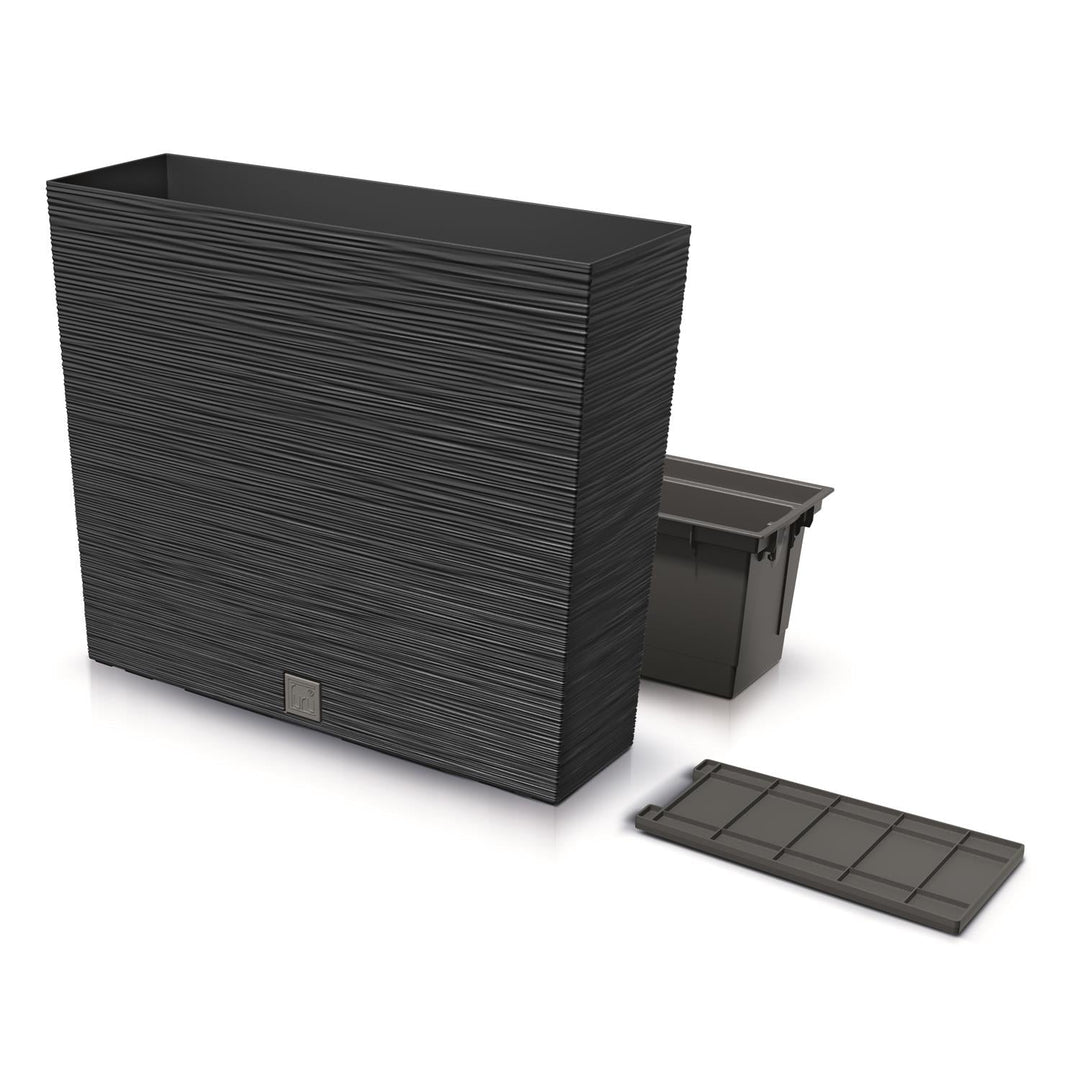 Кутия с вложка Prosperplast Furu Case T DFC600T-S433 - антрацитен цвят