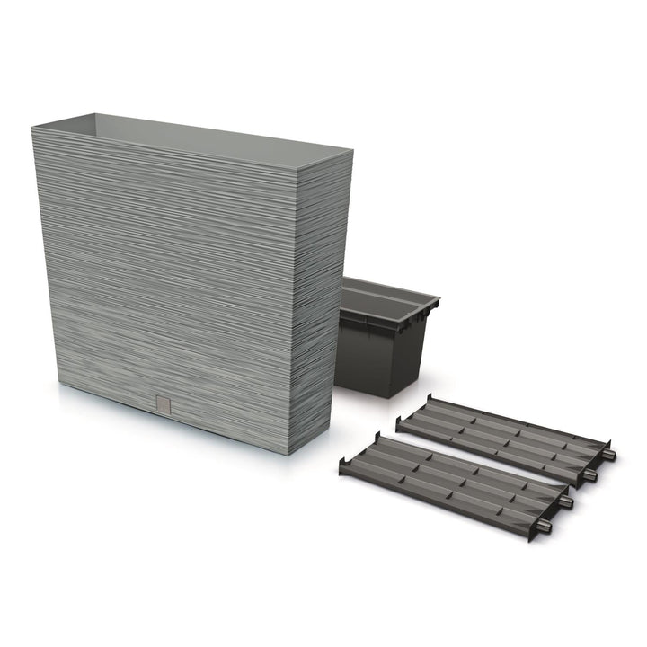 Кутия с вложка Prosperplast Furu Case T DFC800T-422U - цвят бетон (сив)