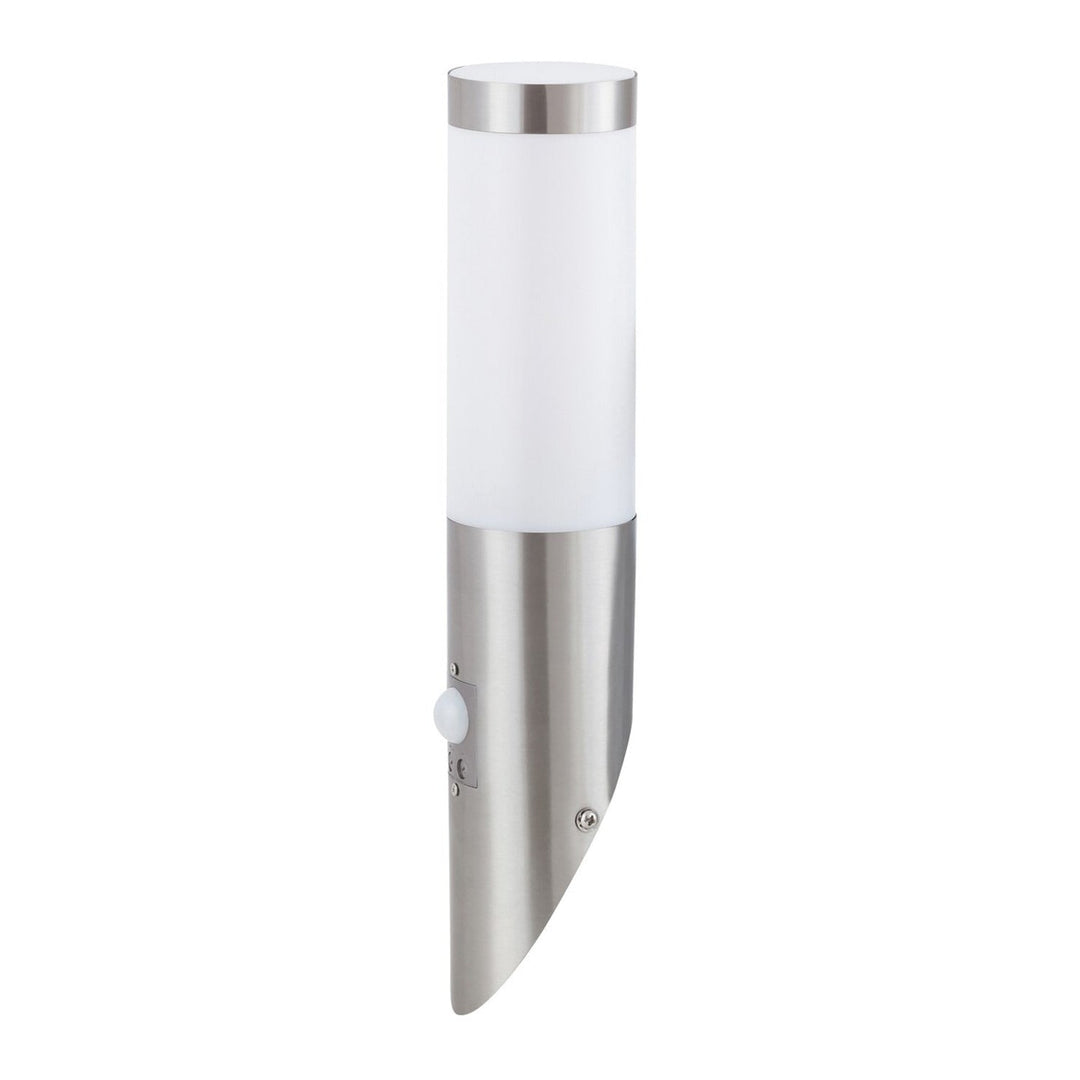 Външна стенна лампа с датчик за движение RABALUX INOX TORCH 8266