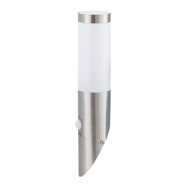 Външна стенна лампа с датчик за движение RABALUX INOX TORCH 8266