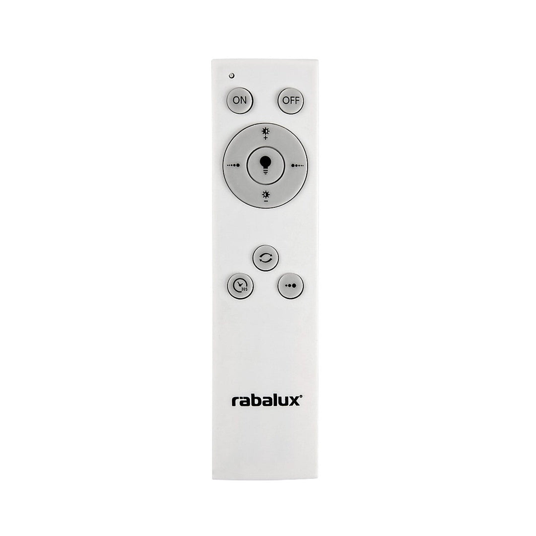 Rabalux Danny 5445 бяла плафониера, 36W, регулируема светлина
