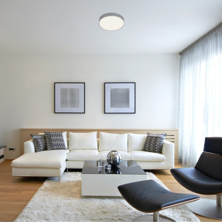 Рабалукс Тесия 3315 плафон, сребрист, 36W, естествена бяла светлина