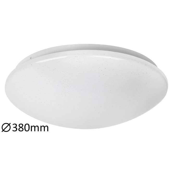 Rabalux Lucas 3938 кръгла плафониера, бяла, 24W LED