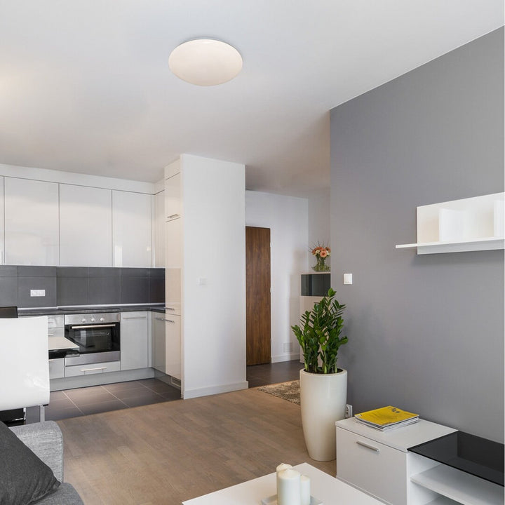 Rabalux Lucas 71133 кръгла плафониера, 18W, сензор за движение и светлина