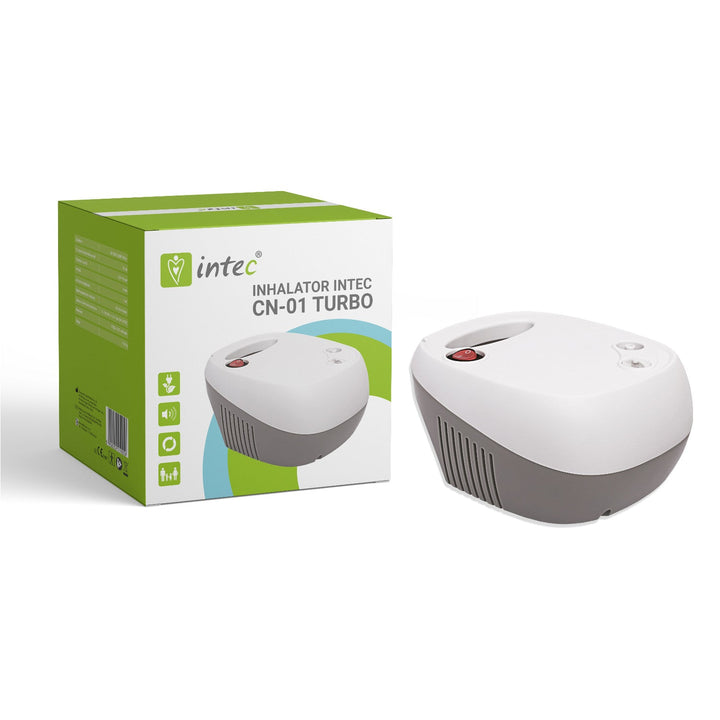 Intec CN-01 Турбо компресор-бутален инхалатор, компактен размер