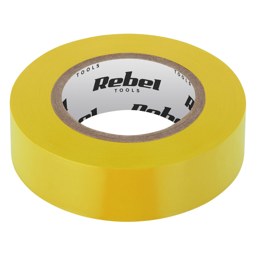 REBEL самозалепваща изолационна лента (0,13 mm x 19 mm x 20 yd) жълта