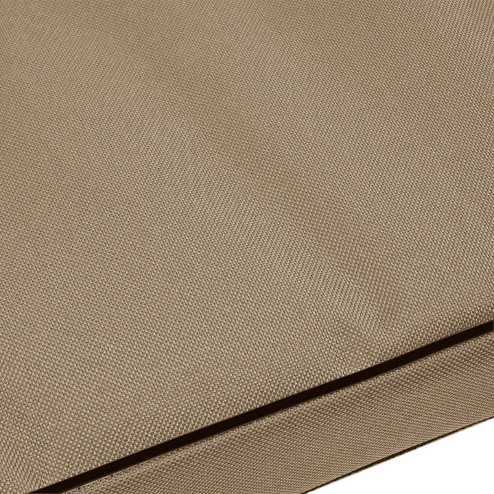 Vigo Standard матрак за кучета и котки, 80 x 60 x 5 cm, бежов с черна кайма