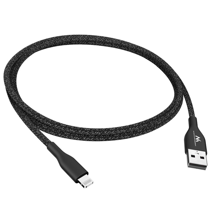 Зарядно устройство за кола Maclean, Qualcomm Quick Charge, QC 3.0 – 5V/3A, 9V/1.8A, 12V/1.6A, 5V/3.1A гнездо с USB Lightning кабел