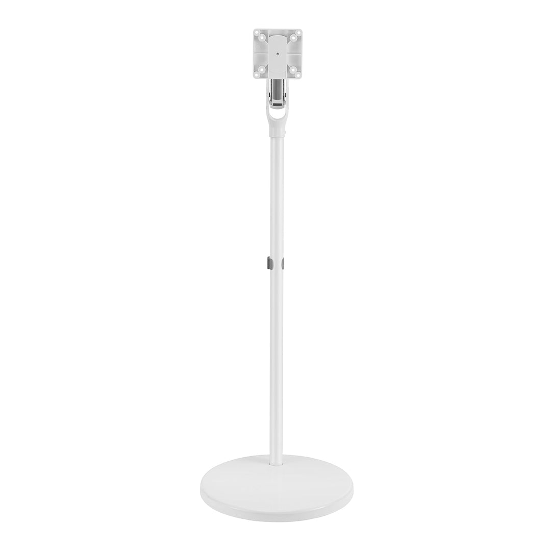 Маклин мобилна стойка за монитор/телевизор, газова пружина, 17"-35", 2-10 кг, бяла, MC-970W