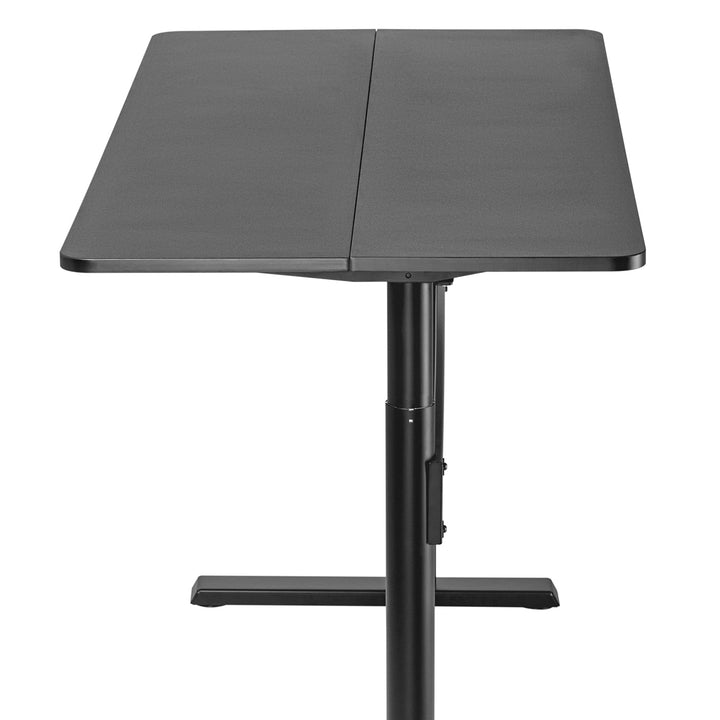 Работно бюро Ergo с плот 140x68 cm, газови амортисьори, регулиране на височината, за работа в изправено или седнало положение, максимална височина 115 cm, ER-453