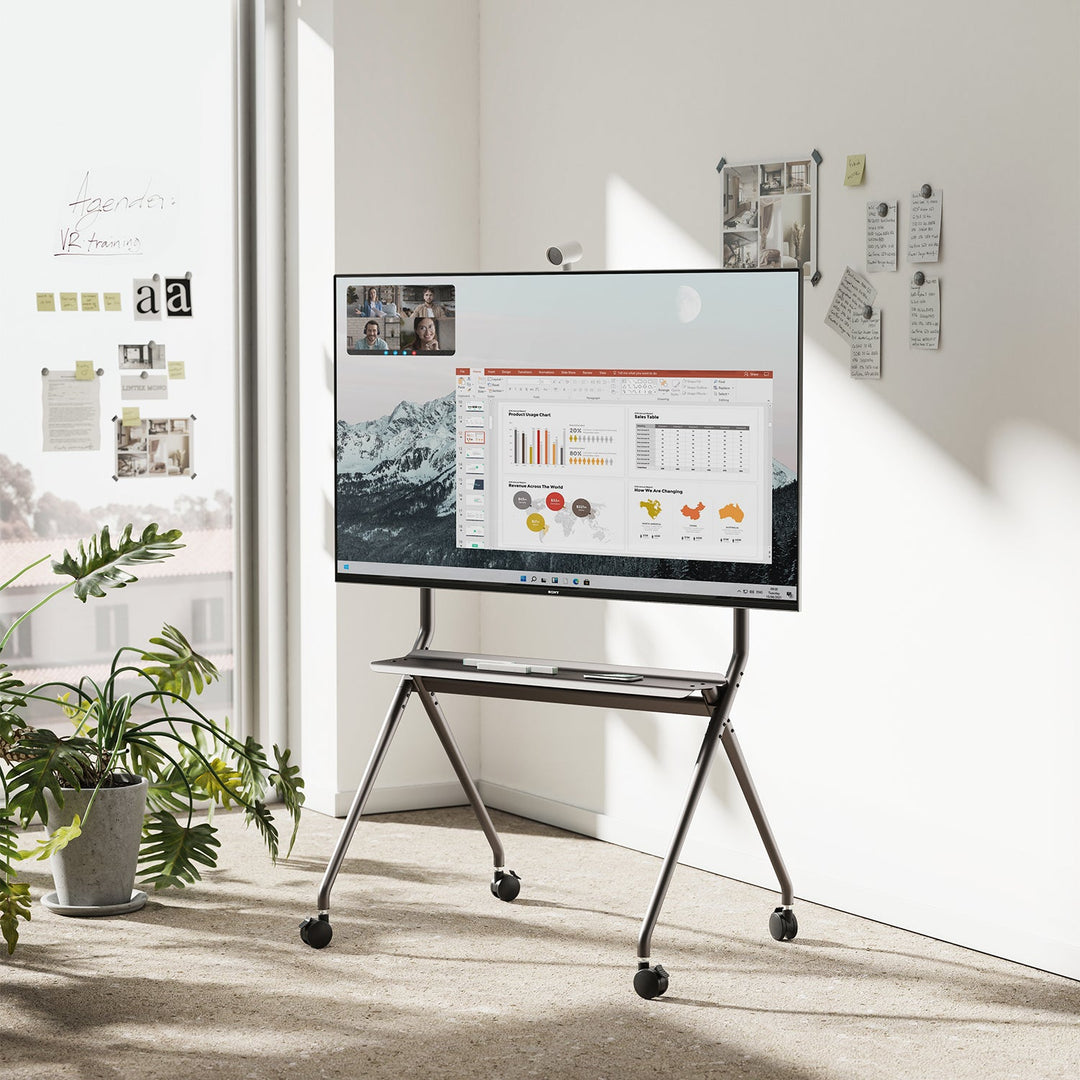 Мобилна стойка за телевизори Maclean, 50"-86", 120 кг, MC-977