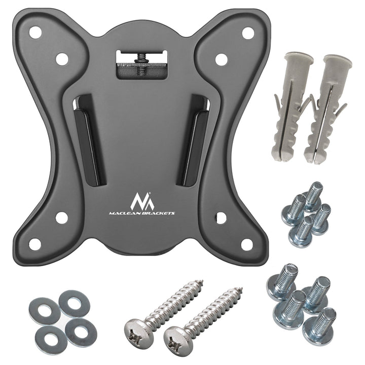 Монтажна стойка за телевизор Maclean, макс. VESA 100x100, 13-27", 25 кг, MC-715A