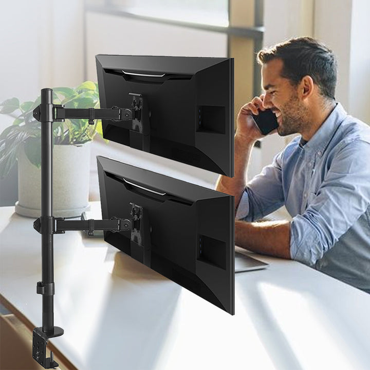 Монтажна стойка за монитор Maclean, макс. VESA 100x100, 13-27", 9 кг, MC-967