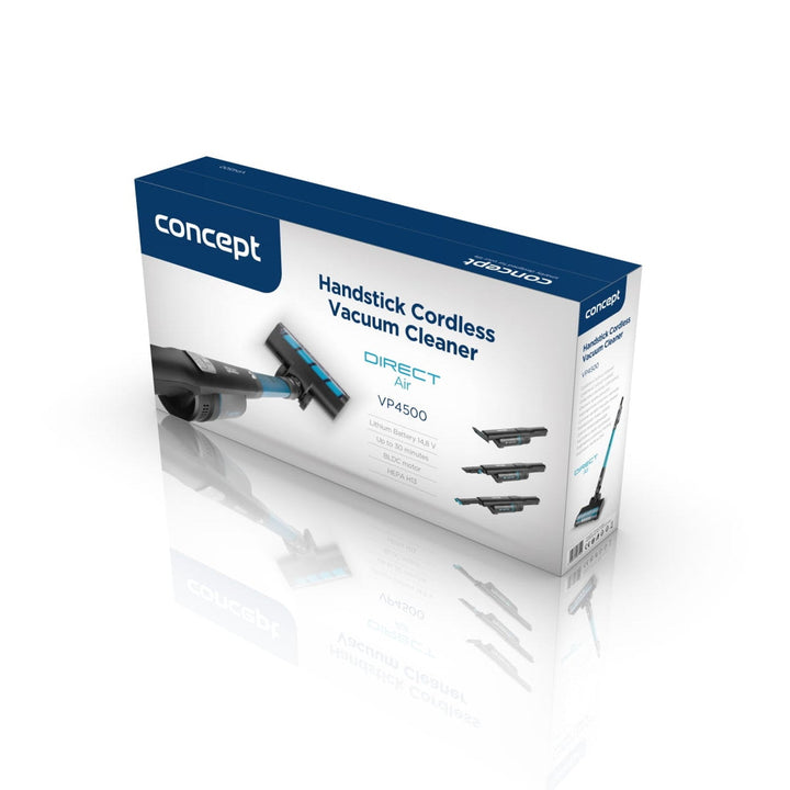 Концепция Direct Air 14,8 V VP4500 прахосмукачка с вертикална конструкция без кабел
