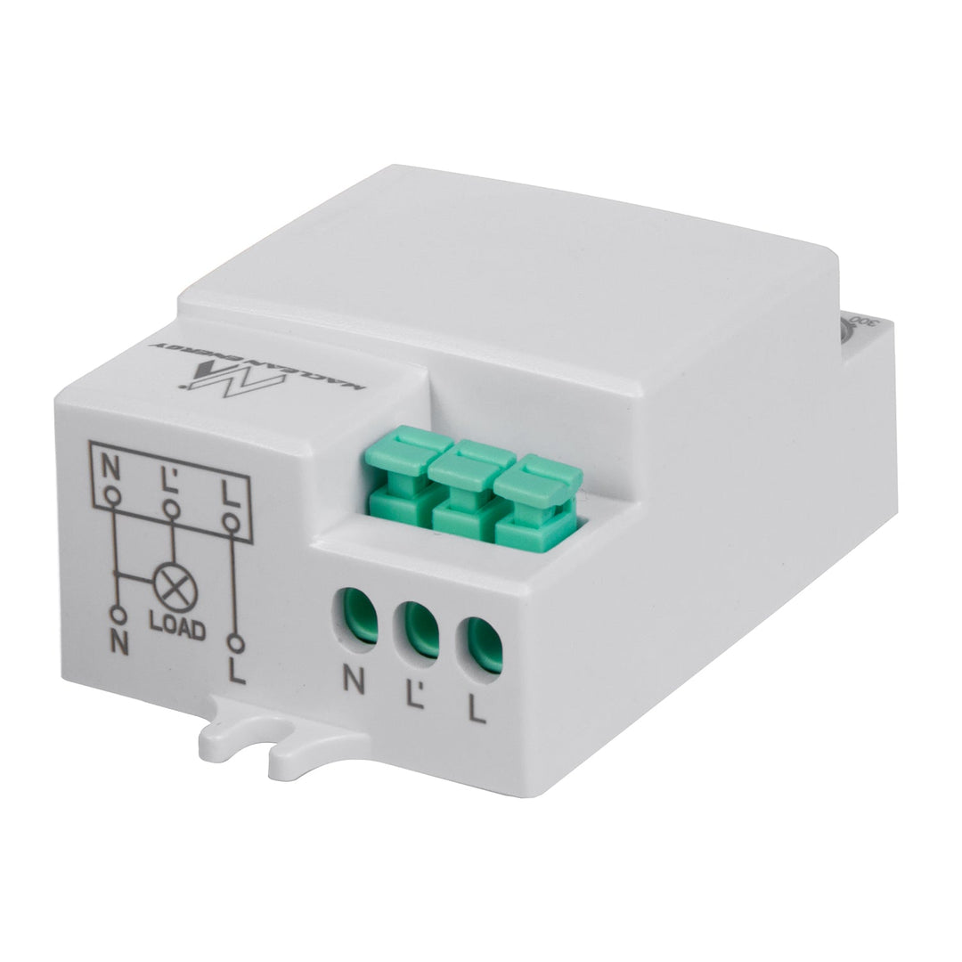 Микровълнов датчик за движение Maclean, обхват 8 м, максимална мощност 1200 W, IP20, 5,8 GHz, MCE316