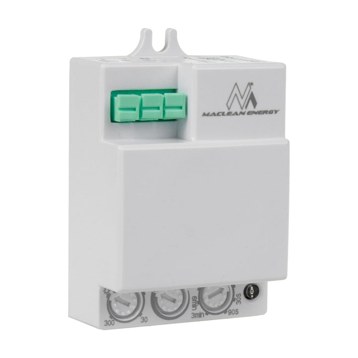 Микровълнов датчик за движение Maclean, обхват 8 м, максимална мощност 1200 W, IP20, 5,8 GHz, MCE316