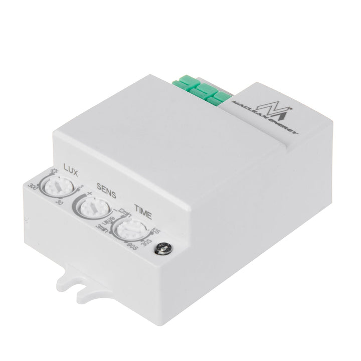 Микровълнов датчик за движение Maclean, обхват 8 м, максимална мощност 1200 W, IP20, 5,8 GHz, MCE316