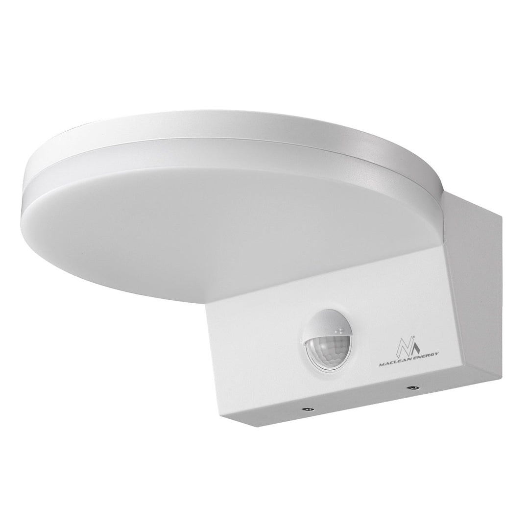 LED лампа Maclean с датчик за движение, PIR датчик за движение, бяла, 15W, IP65, 1560lm, неутрално бял цвят (4000K) MCE344 W