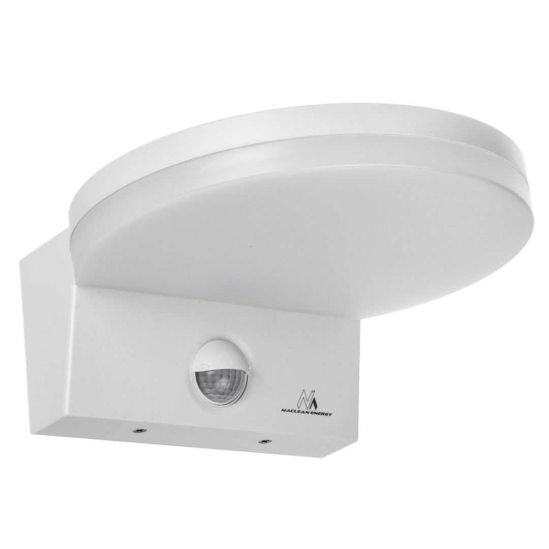 LED лампа Maclean с датчик за движение, PIR датчик за движение, бяла, 15W, IP65, 1560lm, неутрално бял цвят (4000K) MCE344 W