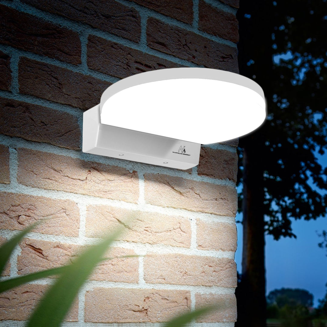 LED лампа Maclean, бяла, 15 W, IP65, 1300 lm, неутрално бял цвят (4000 K) MCE346 W