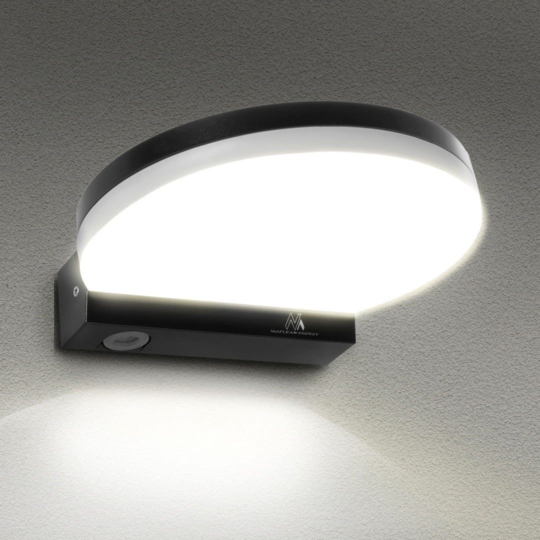 LED лампа Maclean, черна, 15 W, IP65, 1300 lm, неутрално бял цвят (4000 K) MCE346 B