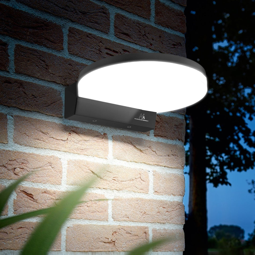 LED лампа Maclean, черна, 15 W, IP65, 1300 lm, неутрално бял цвят (4000 K) MCE346 B