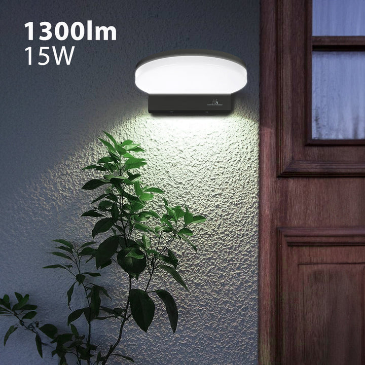 LED лампа Maclean, сива, 15 W, IP65, 1300 lm, неутрално бял цвят (4000 K) MCE346 GR