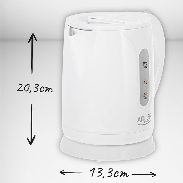 Адрел безжична електрическа кана, капацитет 0,8 л, мощност 850 W, AD1371