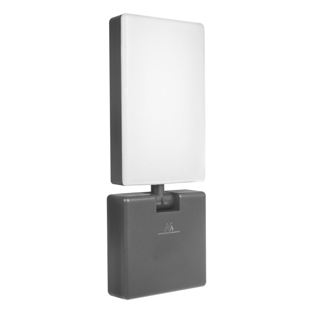 LED лампа Maclean, сива, 10 W, 700 lm, IP65, неутрално бяла, 4000 K