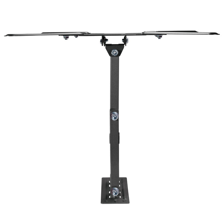 Стойка за телевизор или монитор Maclean, универсална, макс. VESA 400x400, 23–55 инча, 30 кг, черна, MC-701N