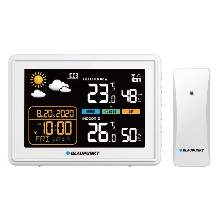Метеорологична станция Blaupunkt, хигрометър, налягане, прогноза, WS30WH