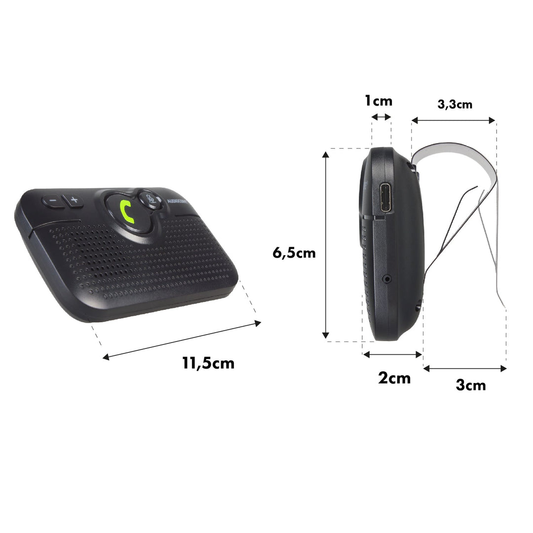 Bluetooth 5.0 хендсфри Audiocore AC475 поддържа Google и Siri