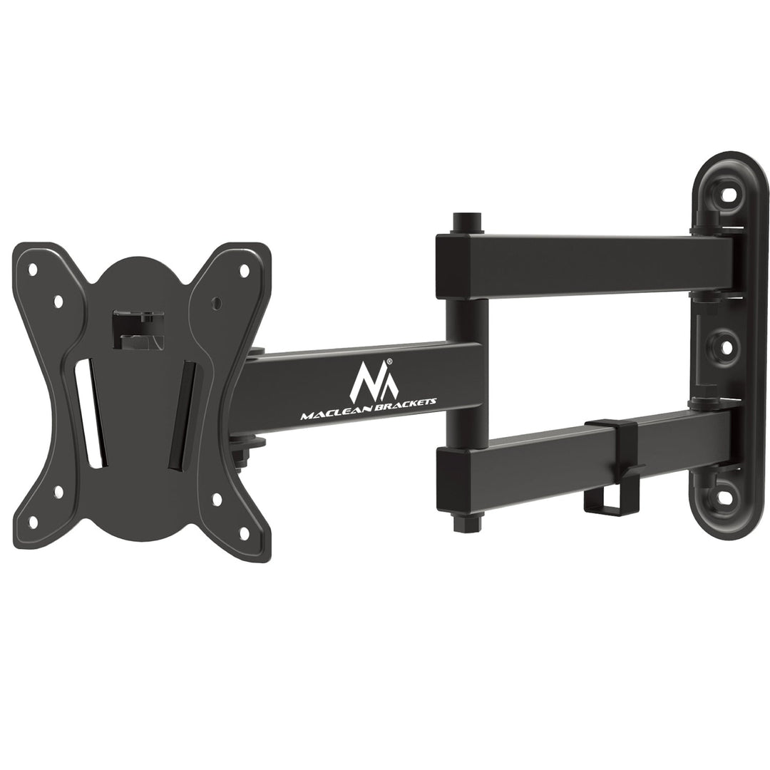Монтажна стойка за телевизор или монитор Maclean, макс. VESA 100x100, 13-32", 30 кг, черна, MC-417