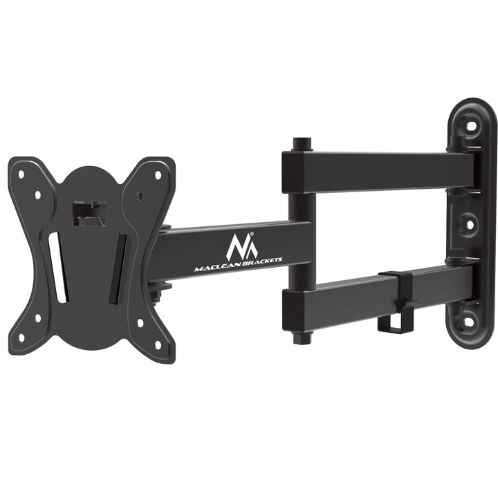 Монтажна стойка за телевизор или монитор Maclean, макс. VESA 100x100, 13-32", 30 кг, черна, MC-417