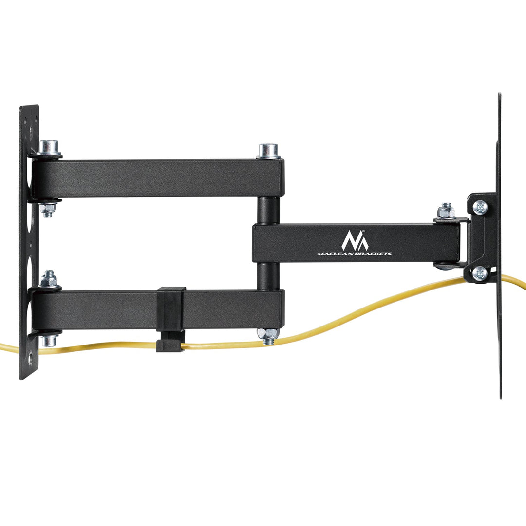 Монтажна стойка за телевизор или монитор Maclean, универсална, макс. VESA 200x200, 23-43", 30 кг, черна, MC-700N