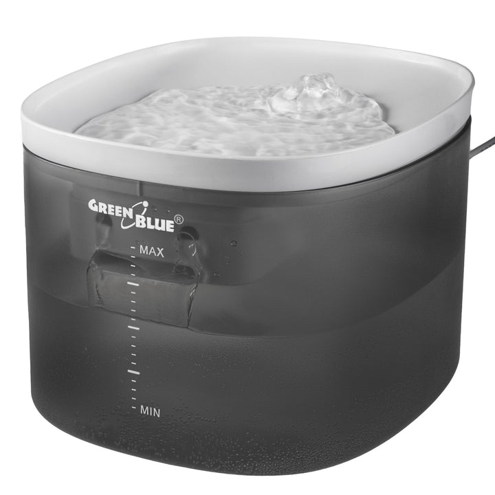 GreenBlue автоматичен диспенсер за вода/купа за домашни любимци, 3 л, USB 5V1A, GB392