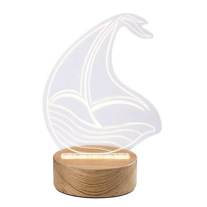 Лампа Rabalux, декоративна, LED, 2W, ветроходна лодка, Akali