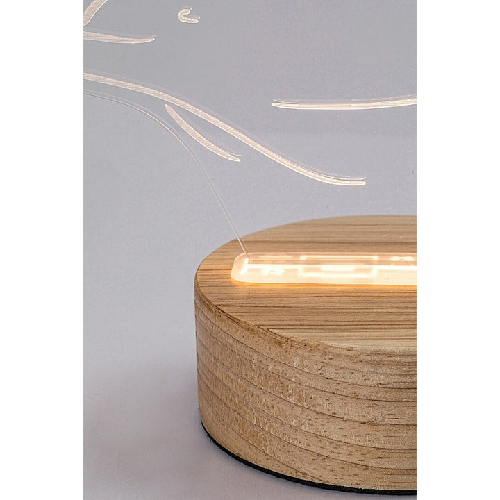 Лампа Rabalux, декоративна, LED, 2W, делфин, Akali