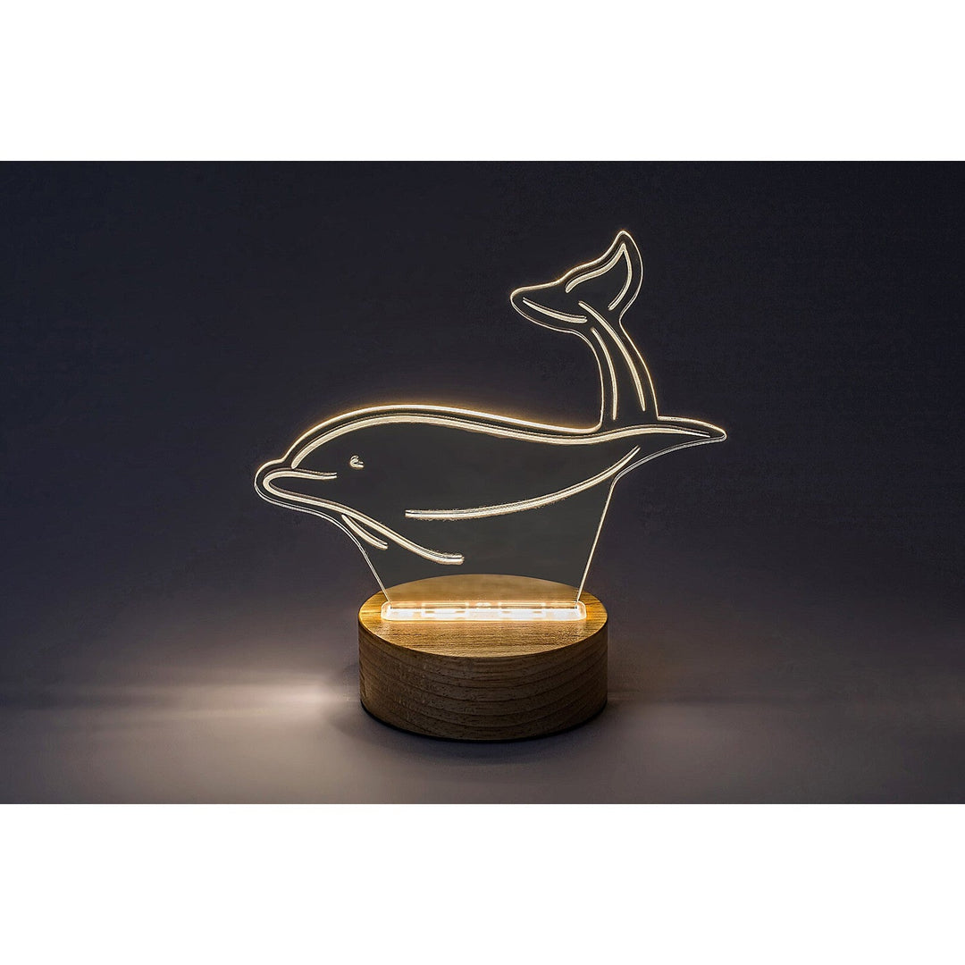 Лампа Rabalux, декоративна, LED, 2W, делфин, Akali